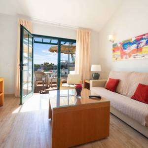 Apartamento 1 dormitorio jardín Hotel ILUNION Costa Sal Lanzarote Puerto del Carmen